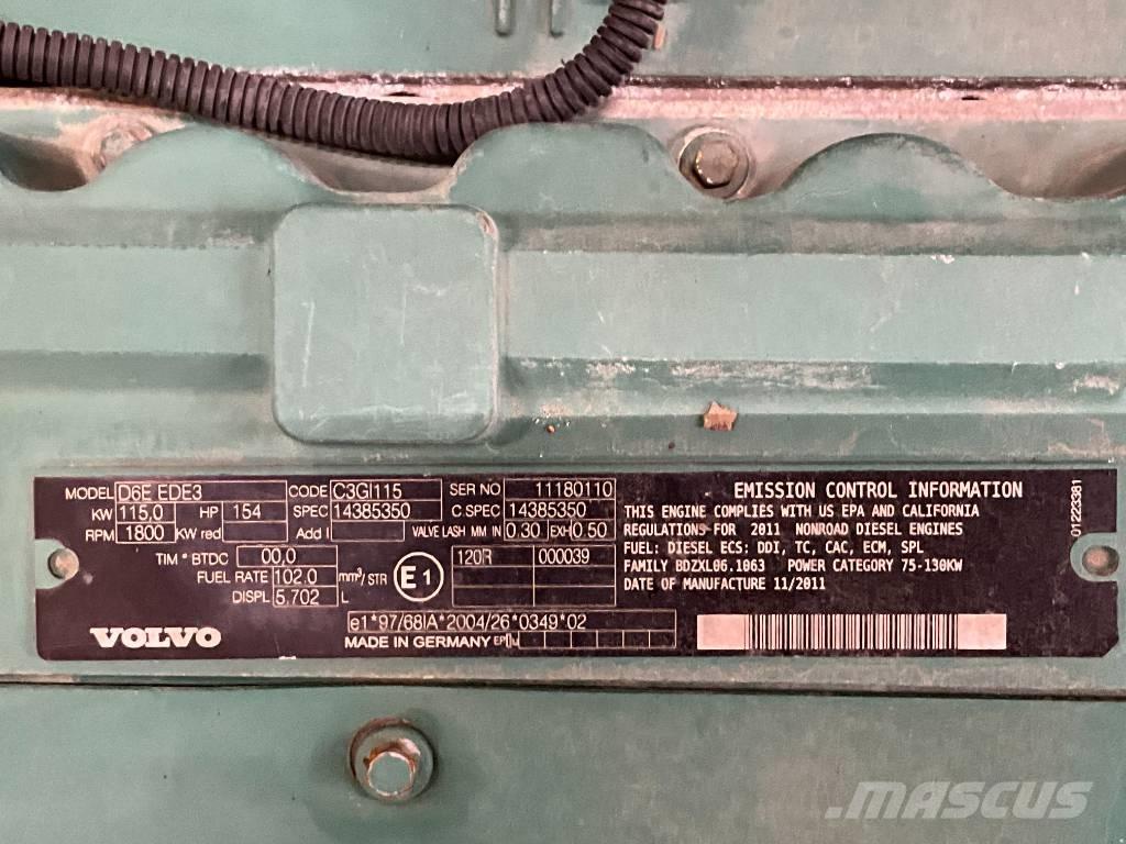 Volvo EW 160 C Wheeled excavators