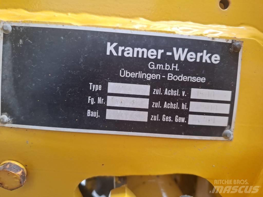 Kramer 212 Wheel loaders