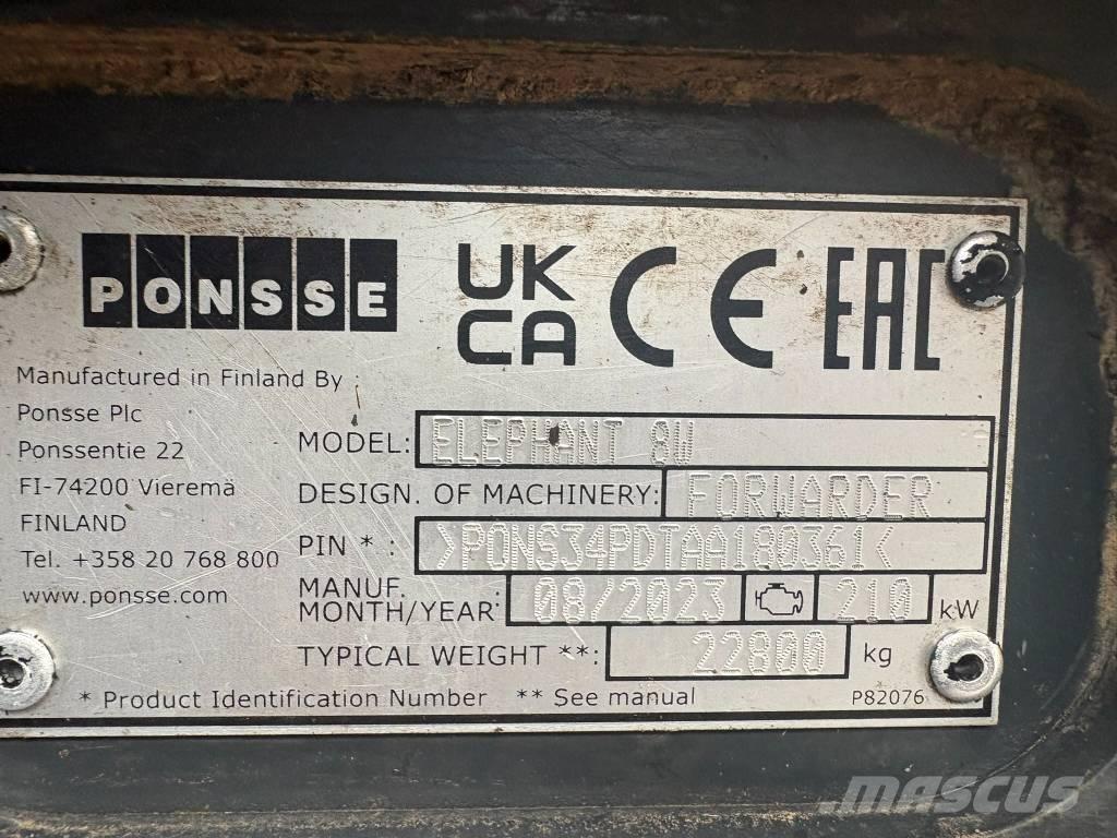 Ponsse Elephant Forwarders