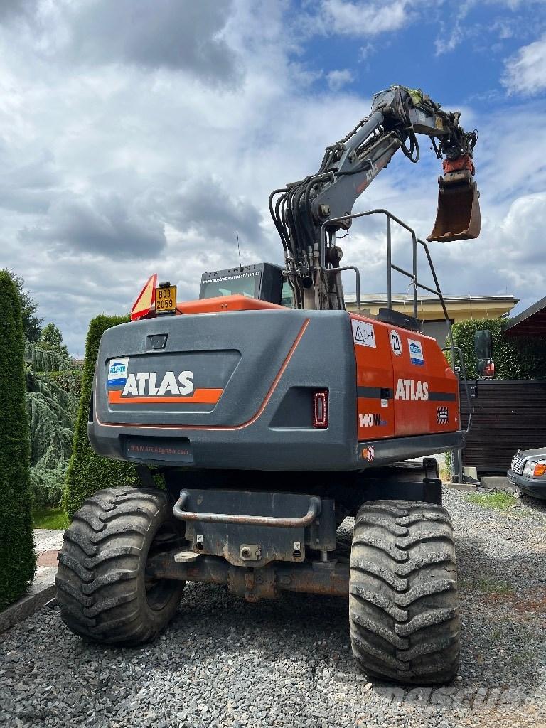 Atlas 140 W Wheeled excavators