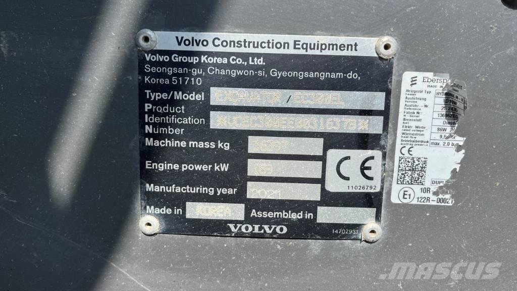 Volvo EC300EL Crawler excavators