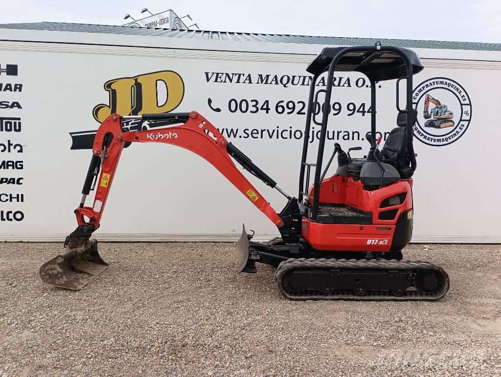 Kubota U 17-3 Mini excavators < 7t (Mini diggers)
