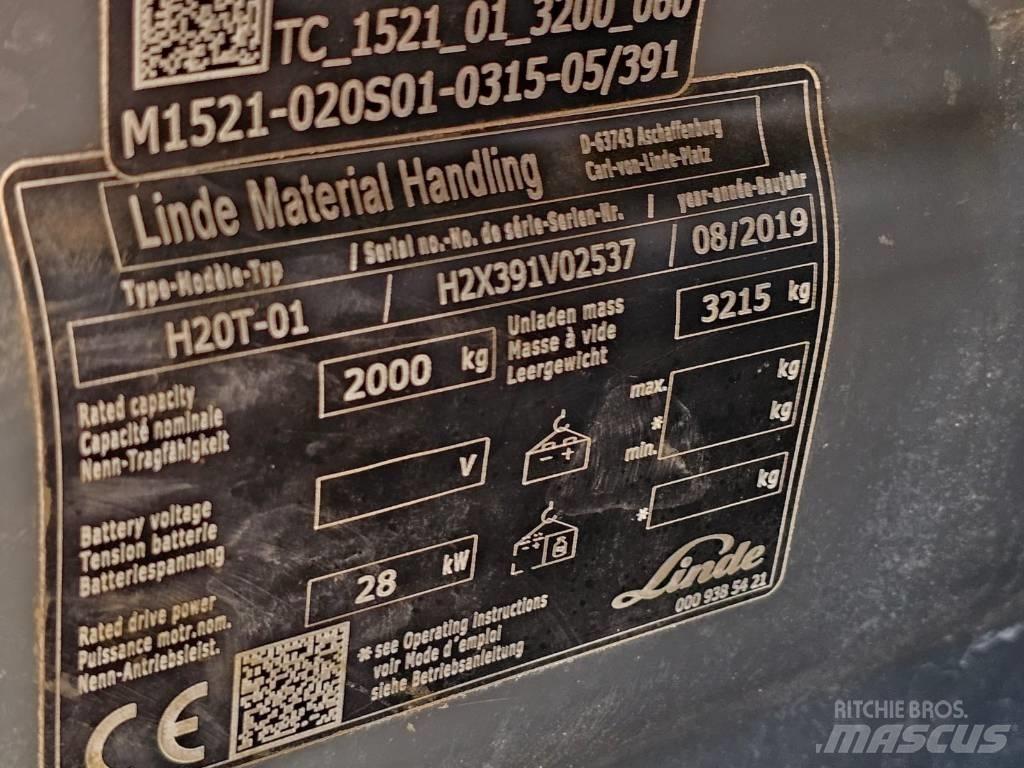 Linde H20T-01 LPG trucks