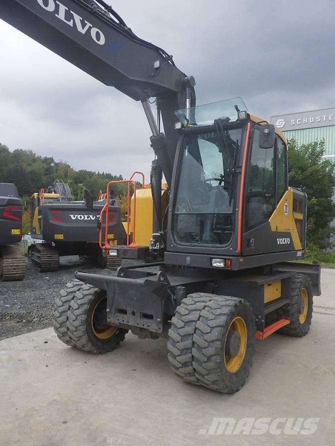 Volvo EWR 170 E Wheeled excavators