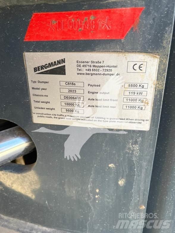 Bergmann C815S Articulated Dump Trucks (ADTs)