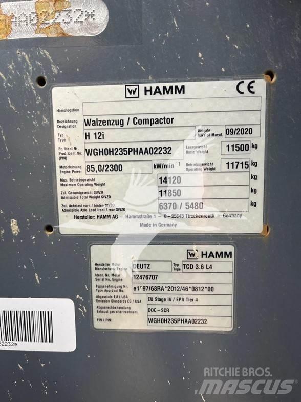 Hamm H12i Single drum rollers
