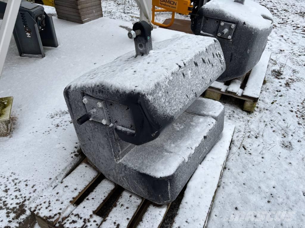 Lisäpaino 1000kg Front weights