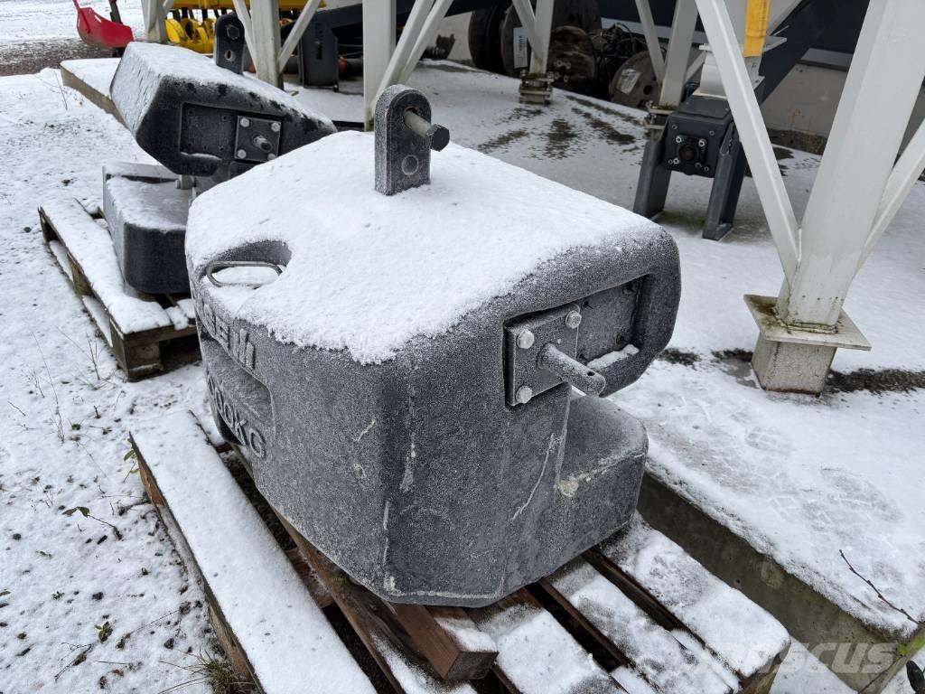 Lisäpaino 1000kg Front weights