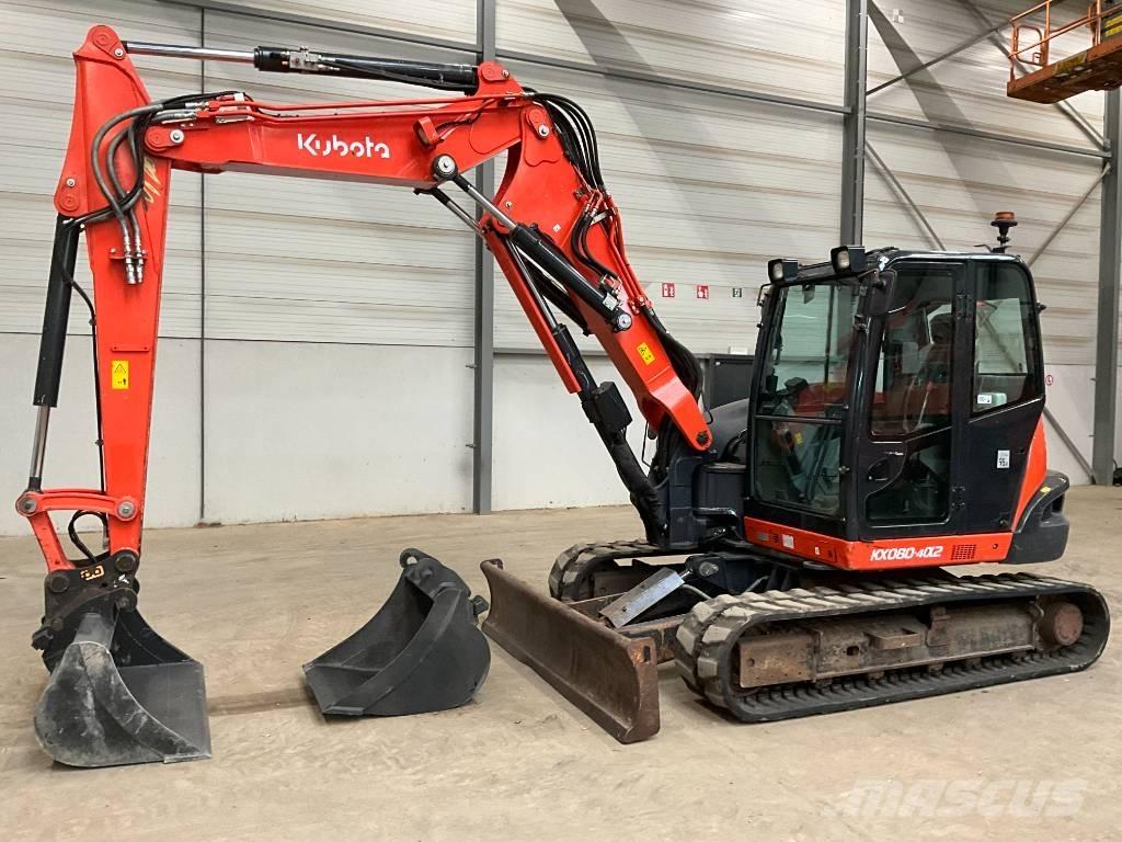 Kubota KX 080-4 A 2 Midi excavators  7t - 12t