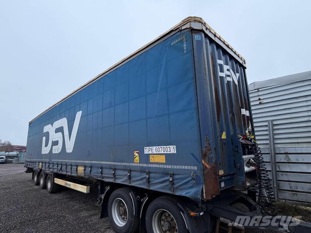 Krone serie 7446 Curtainsider trailers