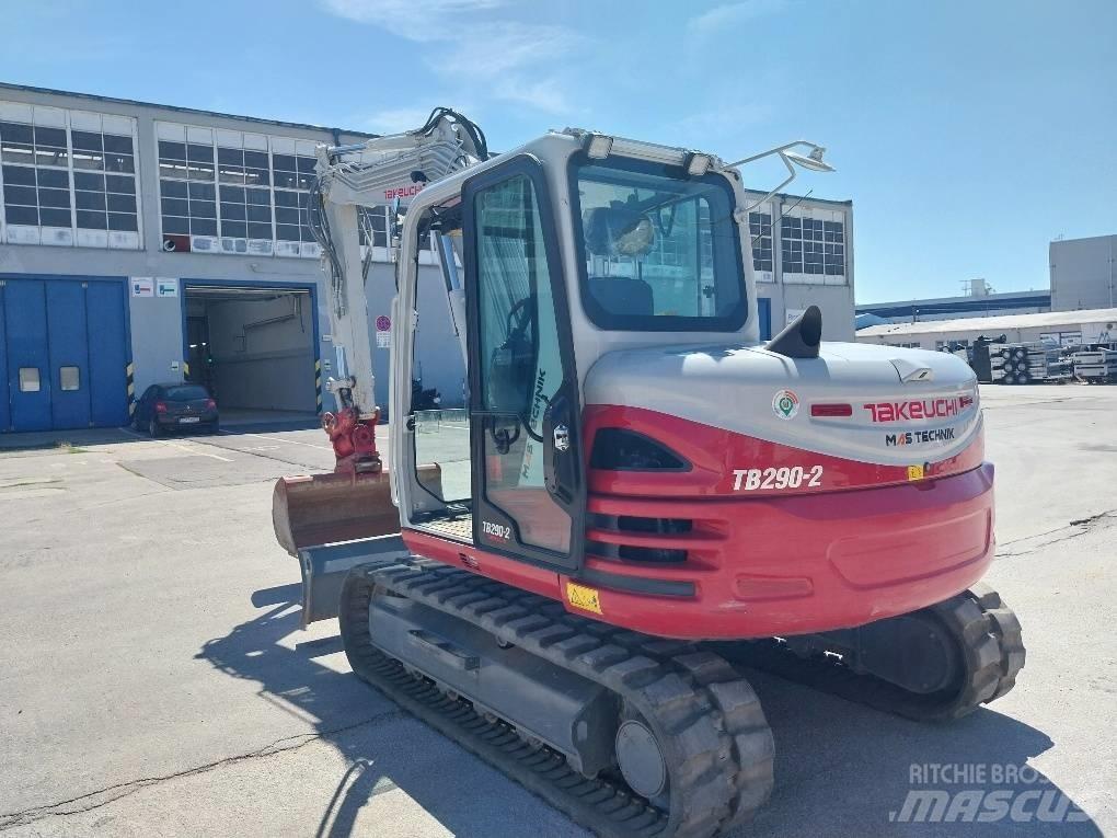 Takeuchi TB290-2 Midi excavators  7t - 12t