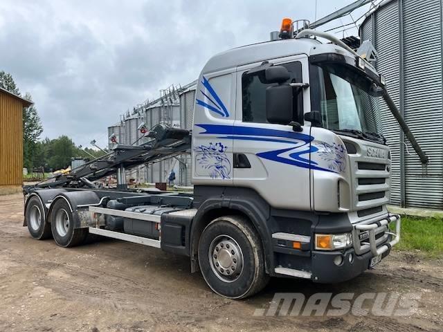 Scania R 500 Cable lift demountable trucks