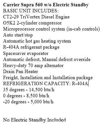 International 4300 Temperature controlled trucks