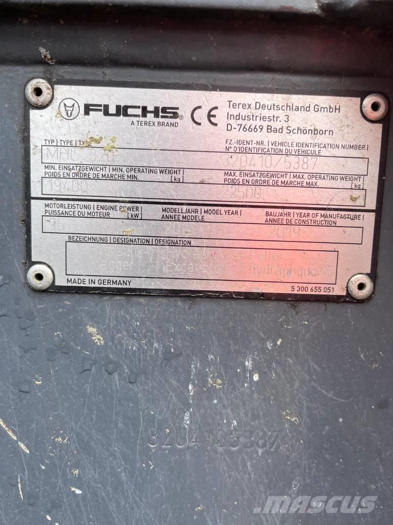 Terex Fuchs MHL320 Material Handling - Others