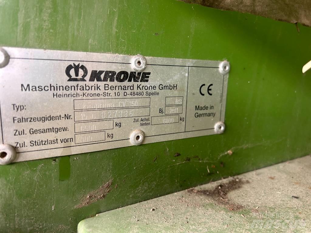 Krone CV150XC Round balers