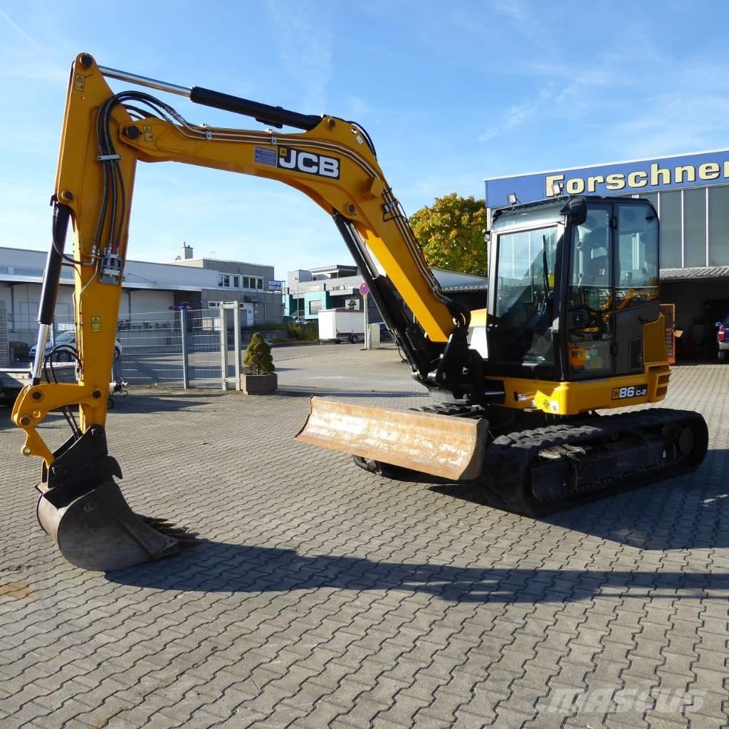 JCB 86C-2 Mono Midi excavators  7t - 12t