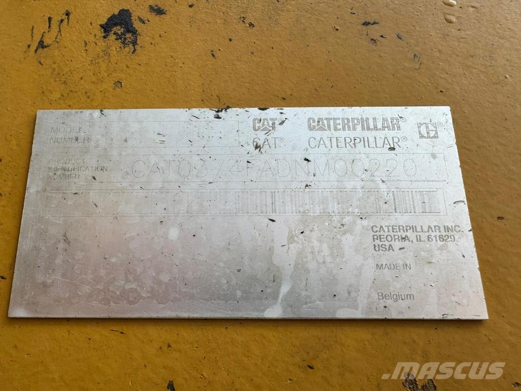 CAT 374FL Crawler excavators