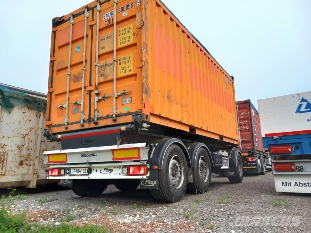 Fliegl DPS 240 Containerframe trailers