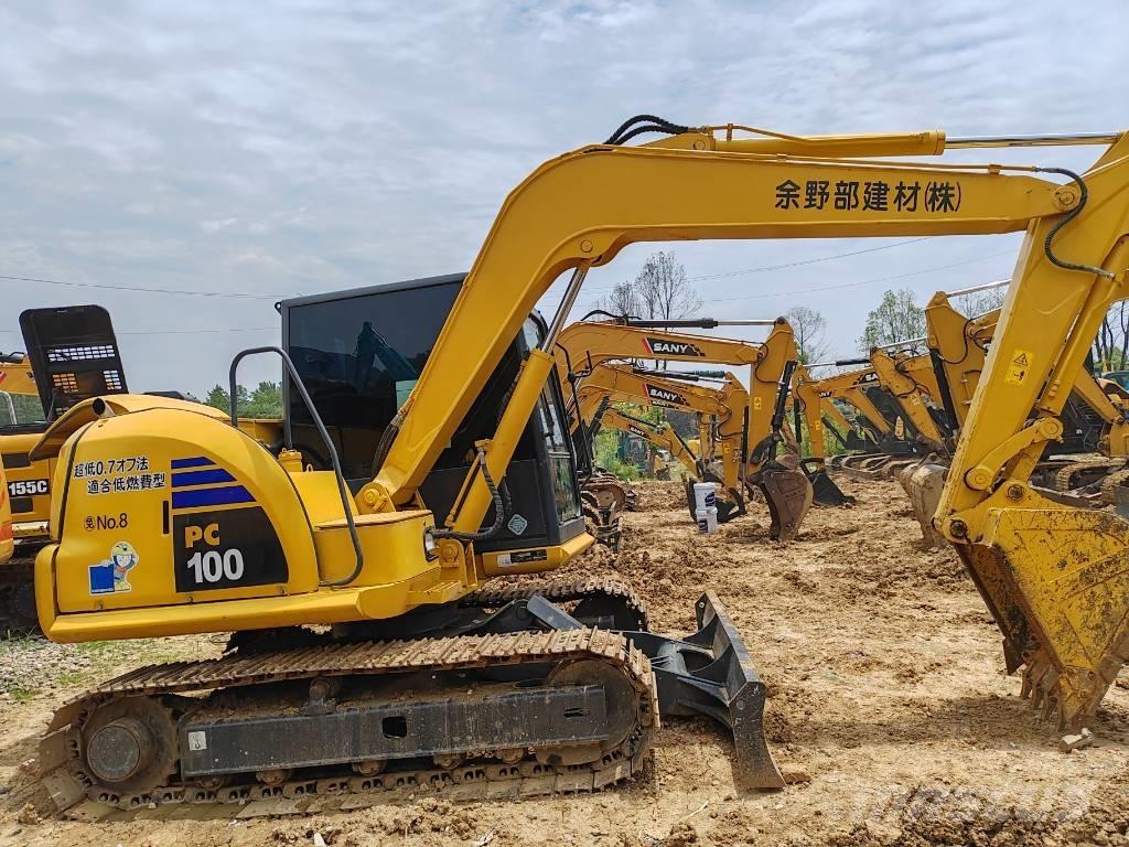 Komatsu PC 100 Crawler excavators