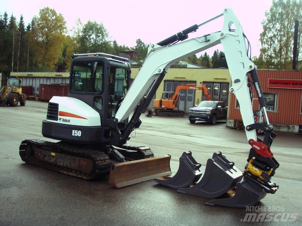 Bobcat E 50 Mini excavators < 7t (Mini diggers)