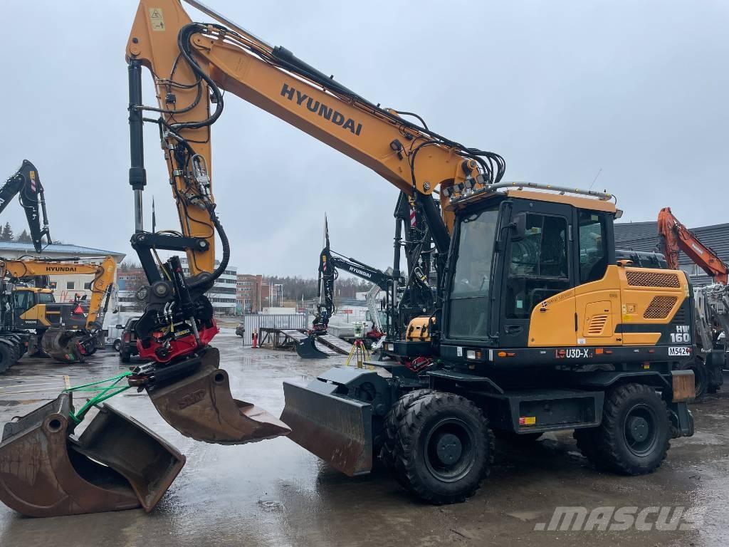 Hyundai HW 160 Wheeled excavators