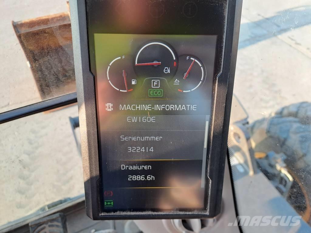 Volvo EW160E Wheeled excavators