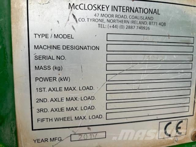 McCloskey J40 - V2 Mobile crushers