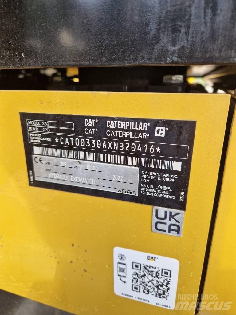 CAT 330 SLR Crawler excavators