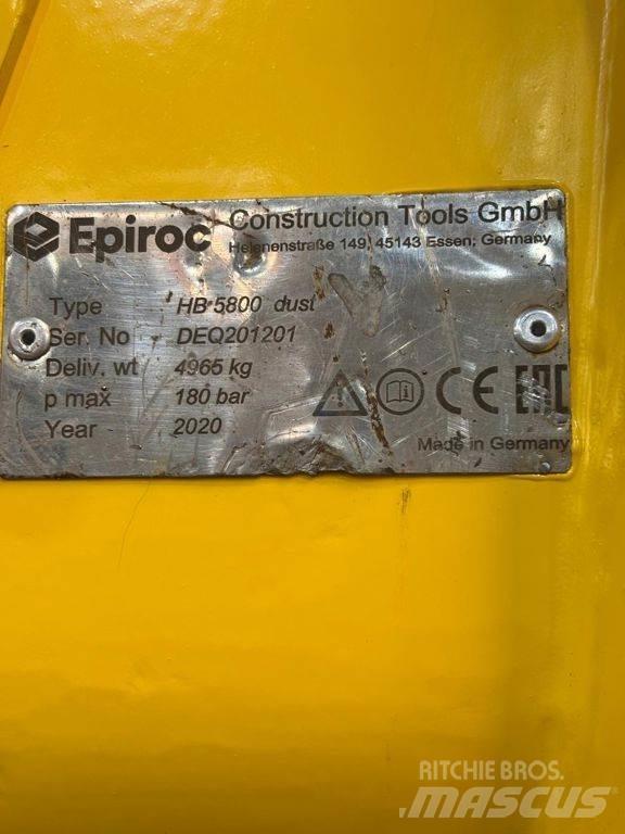 Epiroc HB5800 Hammers / Breakers