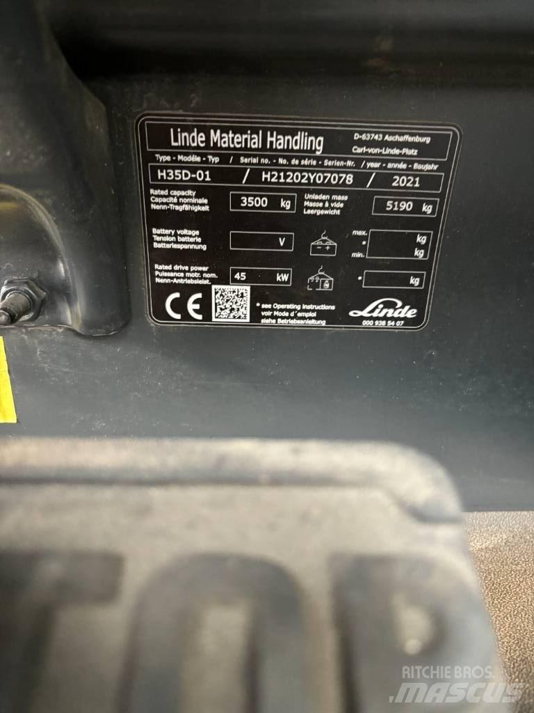 Linde H35D/1202 Diesel trucks