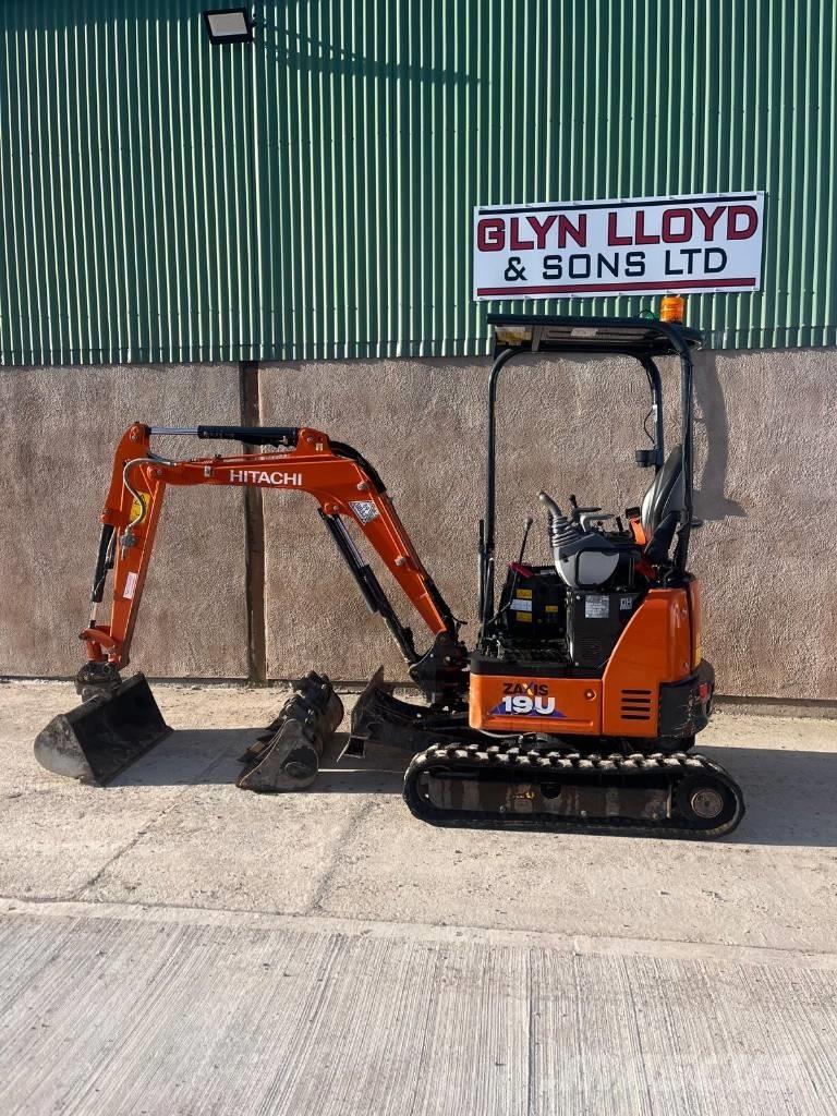 Hitachi ZX 19 U Mini excavators < 7t (Mini diggers)