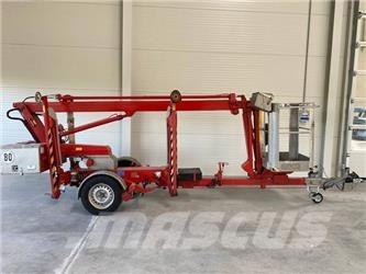 Omme Mini 12 EBZ Trailer mounted aerial platforms