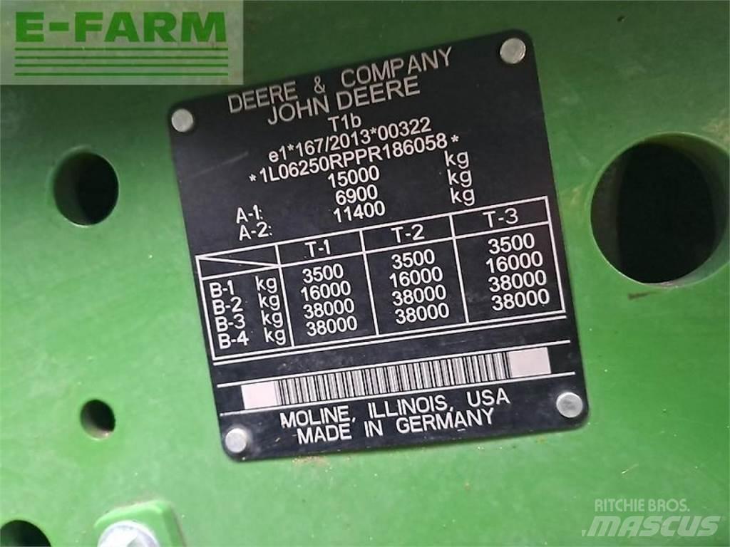 John Deere 6r250 Tractors