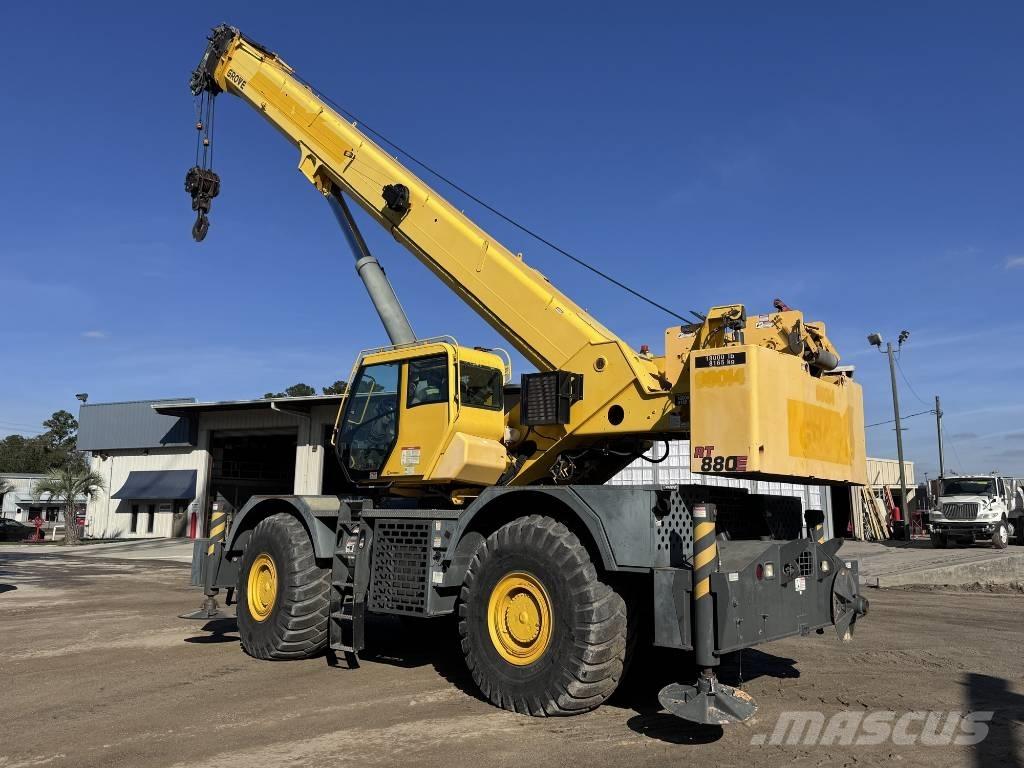 Grove RT 880 E Rough terrain cranes