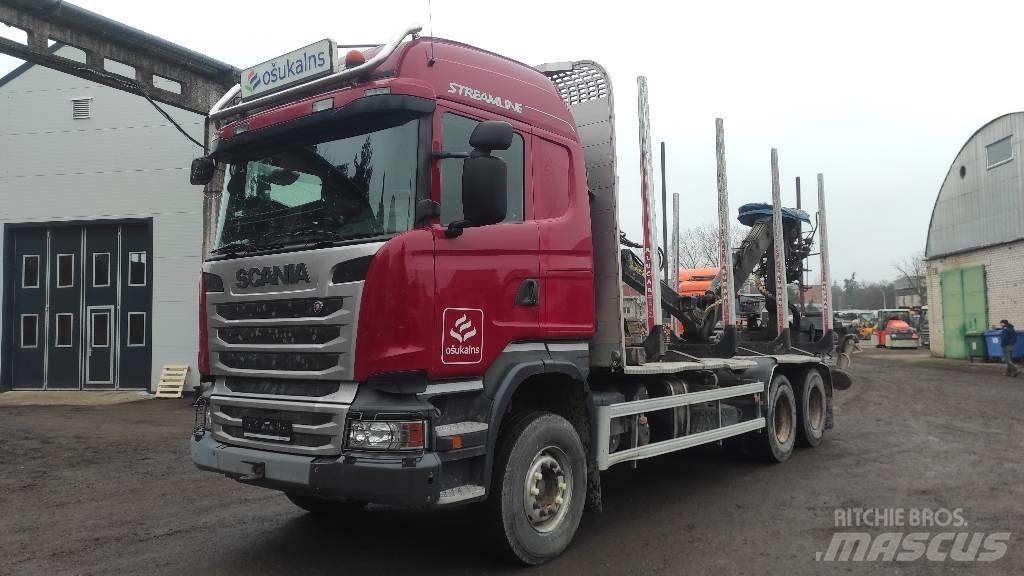 Scania R410 Timber trucks