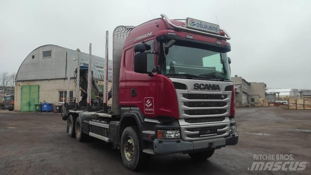 Scania R410 Timber trucks