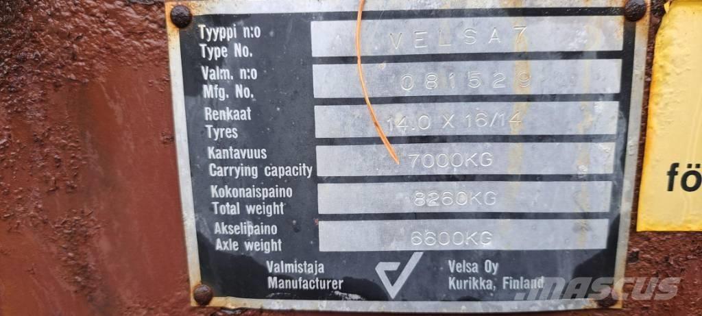 Velsa 7000kg Tipper trailers