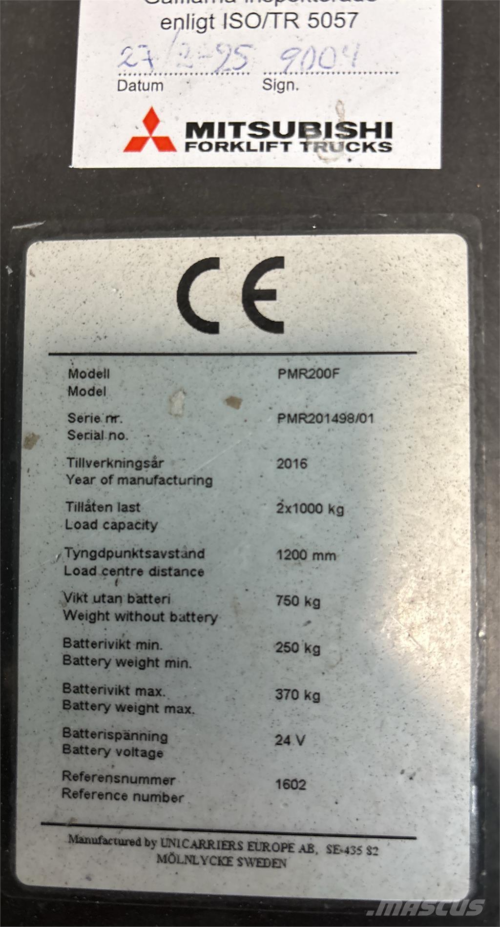 Atlet PMR200P Platform truck