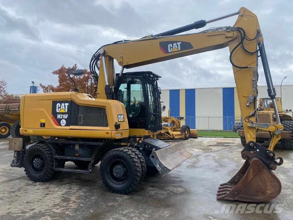 CAT M316F NVT Wheeled excavators
