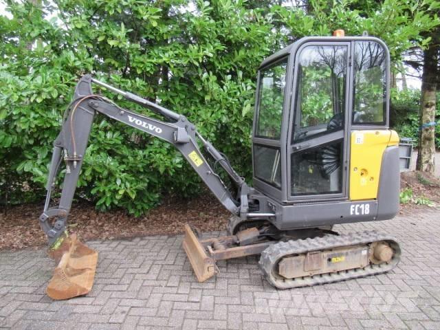 Volvo EC18D Mini excavators < 7t (Mini diggers)