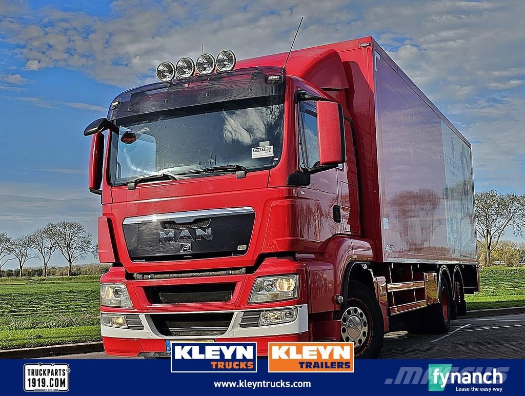 MAN 26.320 TGS Box body trucks