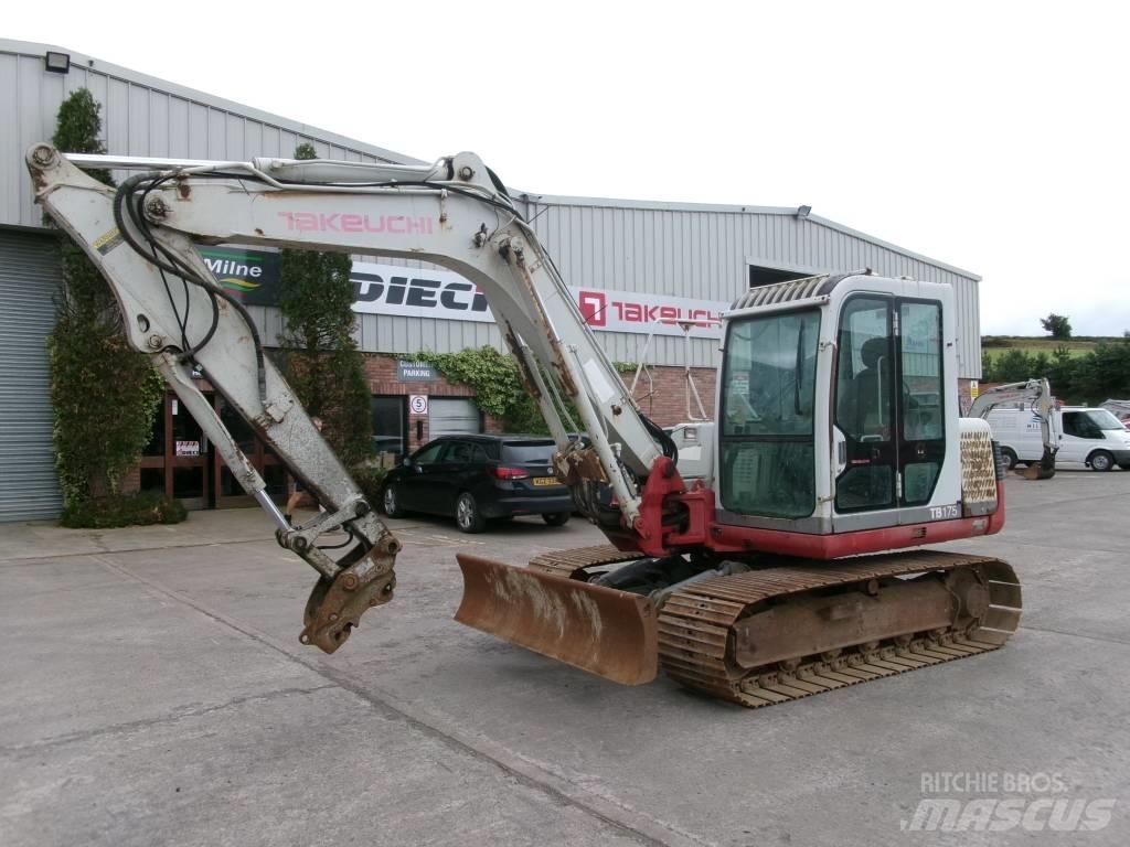 Takeuchi TB 175 Midi excavators  7t - 12t