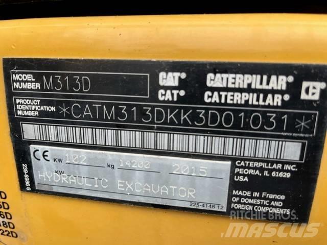 CAT M 313 D Wheeled excavators