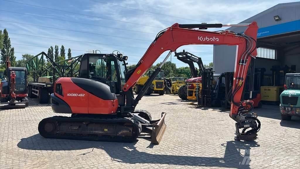 Kubota KX080-4 Special excavators