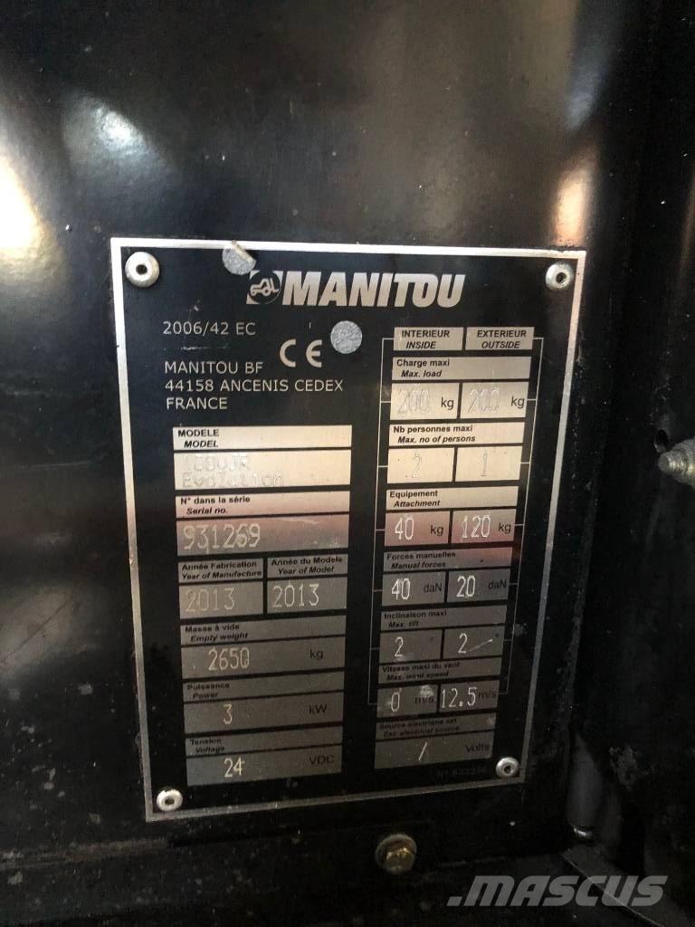 Manitou 100 VJR Scissor lifts