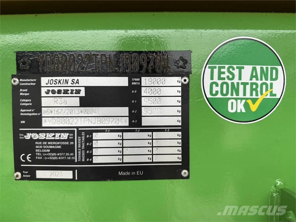 Joskin KTP 22/50 Animal transport trailers
