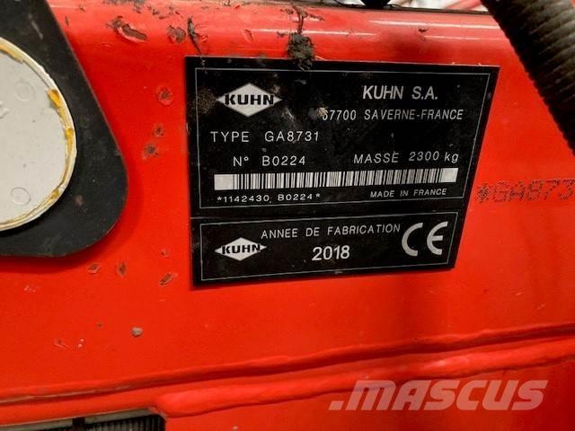 Kuhn GA 8731 hark Rakes and tedders