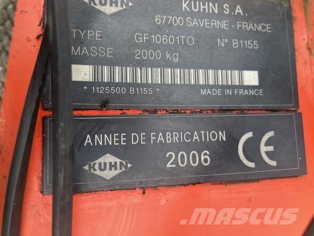Kuhn GF 10601 TO Rakes and tedders