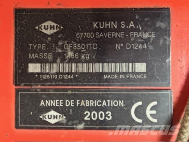 Kuhn GF 8501 TO Rakes and tedders