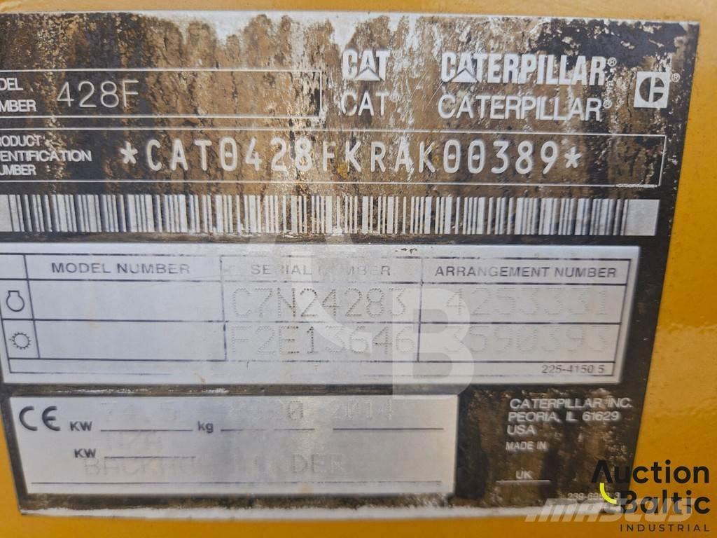 CAT 428 F Backhoe loaders